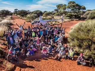 Spinifex Land Management Chopper Week Ilkurlka. Photo: © Paul Bulley