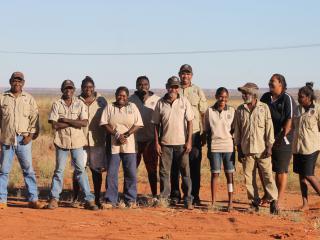 Yanunijarra Ngurrara Rangers. Photo: © Yanunijarra Aboriginal Corporation