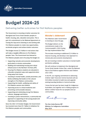 Budget 2024-25 Cover