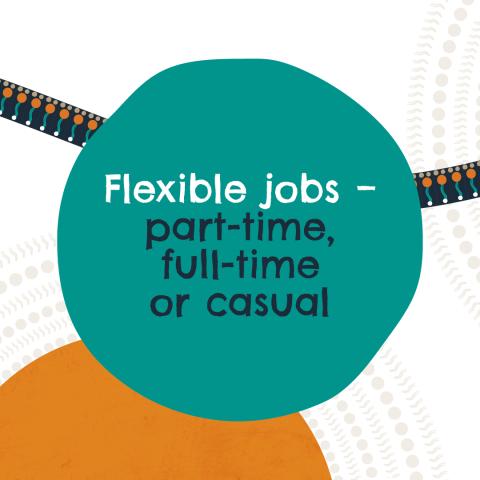 Flexible jobs - part-time, full-time or casual