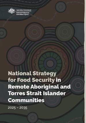 Cover of National Strategy for Food Security in Remote First Nations Communities