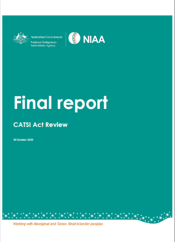 CATSI Act Review Final Report