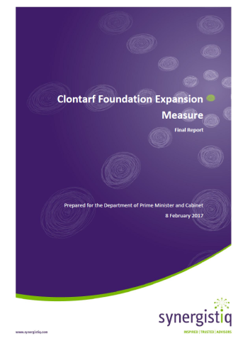 Clontarf Foundation Expansion Measure - Final Report