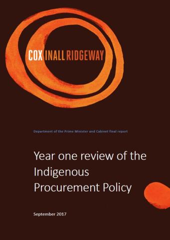 Year one review of the Indigenous Procurement Policy