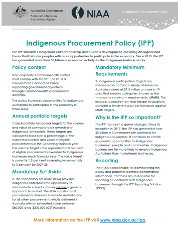 IPP Overview Factsheet