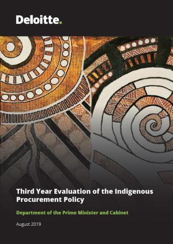 Third Year Evaluation of the Indigenous Procurement Policy